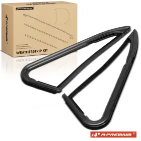 WSS00239 A-PREMIUM Vent Glass Window Weatherstrip Seal Front