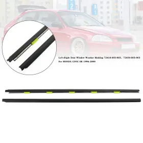 72410-S03-003 AMOTOPART Door Window Weather Molding Ek Honda