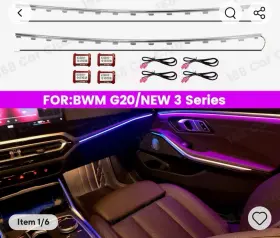 Aoc For Bmw Series Interior Light Door Trim Strips Ambient