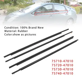 75710-47010 TOYOTA Door Glass Belt Outer Molding Weatherstrip