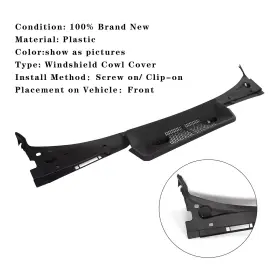 51711977677 ARTUDATECH Windshield Wiper Vent Cowl Grille E36