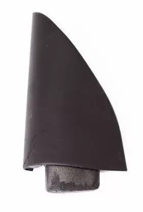 4D0-857-570 AUDI Rh Rear Door Corner Window A8 S8 D2