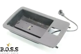 4E0863075D AUDI Front Center Console Tray Phone Adapter A8 D3