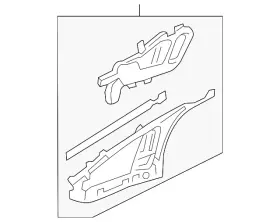 4M0-868-077-B AUDI Molding