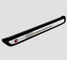 8U0-853-374-C-9B9 AUDI Front Passenger Door Sill Scuff Plate
