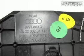 8W1863311 AUDI Front Left Driver Center Console Cover Panel #3