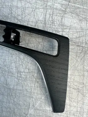 8W1863969C AUDI Center Console Wood Grain Bezel Molding Right #2