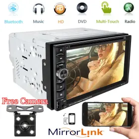 1906B AUTOFATHER Mirror Link Gps Car Stereo Dvd Cd Radio