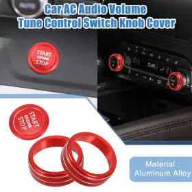 726215837773 AUTOMALL TECH Set Ac Knob Engine Start Cover