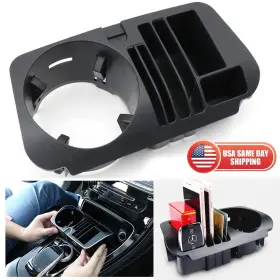AT-CFS05 AUTOTATTOO Car Cup Holder Organizer Tray Box Glc
