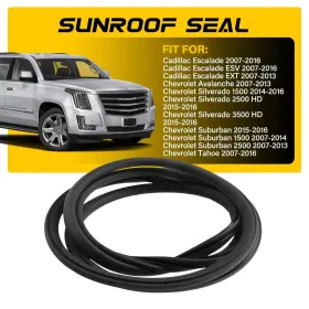 15837594 AUXITO Sunroof Moonroof Glass Weatherstrip Seal Eou