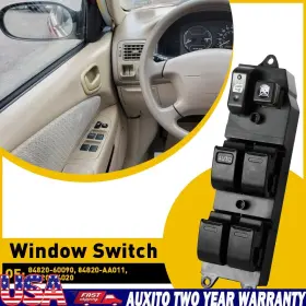 84820-60090 AUXITO Master Window Door Power Switch Toyota