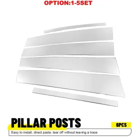 BZT-ACCORD-13-17-6C AUXITO Pillar Posts Cover Door Window
