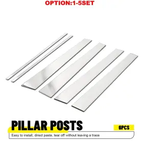 BZT-EXPEDITION-97-17-6C AUXITO Car Window Pillar Post Cover