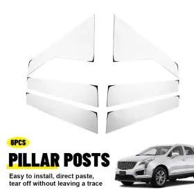 BZT-XT5-17-23-6C AUXITO Pillar Posts Window Door Strip Cover