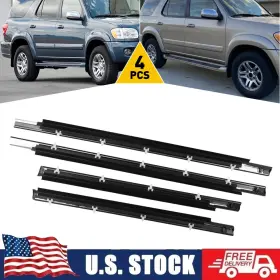 CCMFT-SEQUOIA-01-07 AUXITO Door Belt Molding Weatherstrip Set