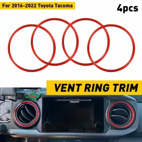EOQ-WW-83593 AUXITO Vent Ring Covers Outlet Toyota Tacoma