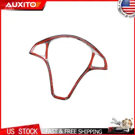 FXPZSK-W205-15-19 AUXITO Carbon Fiber Steering Wheel Cover