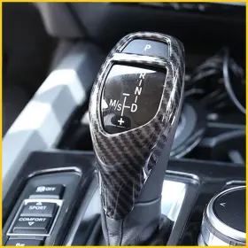 FZD-KLM-54618 AUXITO Gear Knob Cover Carbon Fiber X3 X5 X4