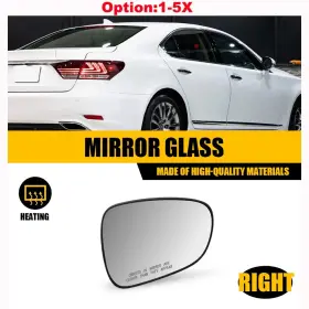 JRHSJ-LS460-13-17 AUXITO Mirror Glass Heated Backing Plate