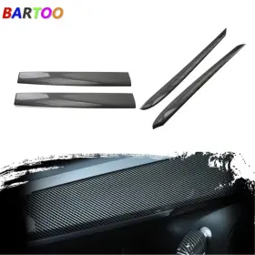 LKT114 BARTOO Carbon Fiber Dashboard Cover Front Door Panel