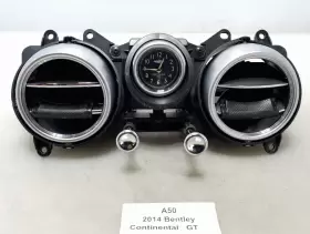 3W0819359 BENTLEY Center Dashboard Dash Panel Air Vent Clock