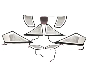 2386607 BMW Covers Speaker Grille Bang Olufsen Set F10 F13