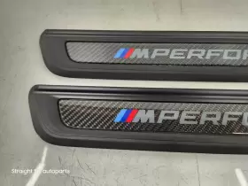 2472521 BMW Perfomance Front Door Sill Plate Molding Set G20 #2