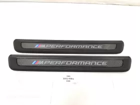 2472521 BMW Perfomance Front Door Sill Plate Molding Set G20