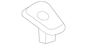 51-42-7-398-873 BMW Lock Knob Bezel