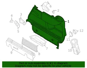 51-47-7-491-184 BMW Trunk #2