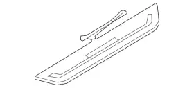 51-47-8-082-709 BMW Scuff Plate M5