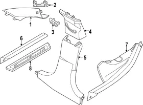 51-47-9-492-984 BMW Scuff Plate
