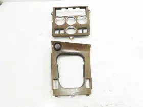 51168410711 BMW Set Gauge Shifter Bezel Wood Grain Z3 E36