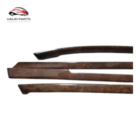 51418177483 BMW Door Wood Strip Set E38 #3