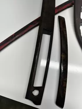 51436958248 BMW Interior Dash Door Wood Set E92 #2