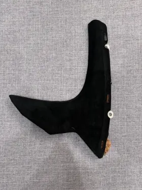 51437027092 BMW Rear Right Lower Pillar Cover Alcantara E60