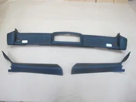 51437226444 BMW Set Front Overhead Headliner Pillar Cover F12