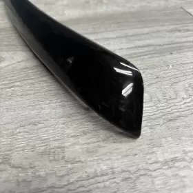 51437251001 BMW Rear Left Driver Bambus Grained Wood Strip #3