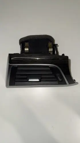 51459231235 BMW Left Dashboard Vent Fineline Anthracite Wood