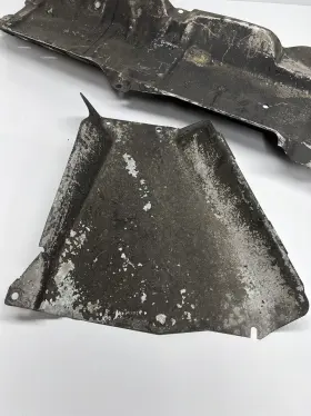 51481913826 BMW Exhaust Muffler Heat Shield Protector Cover #2