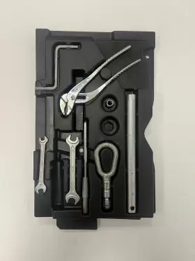 51712268656 BMW Rear Trunk Tool Box Tray Set Tow Hook E36 Z3M