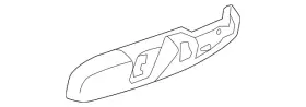 52-10-7-293-582 BMW Outer Finish Panel