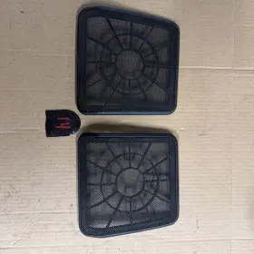 579.1 BMW Rear Shelf Speaker Cover Grill Set Left Right E36