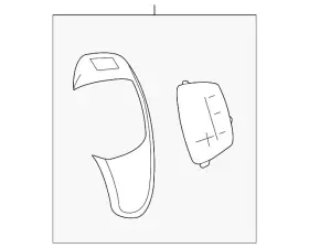 61-31-9-259-007 BMW Automatic Transmission Lever Knob Cover