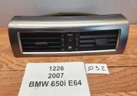 6954590 BMW Dashboard Dash Center Air Vent E63 E64 650I
