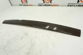 7010954 BMW Rear Deck Window Shelf Wood Strip Panel 750LI E66 #3