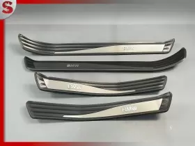 7034303 BMW Front Rear Left Right Door Step Sill Molding Set