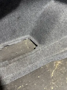 705922715 BMW Rear Left Trunk Carpet Liner M3 E90 335I 328I #3
