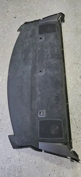 7066580 BMW Rear Interior Deck Window Parcel Shelf Alcantara